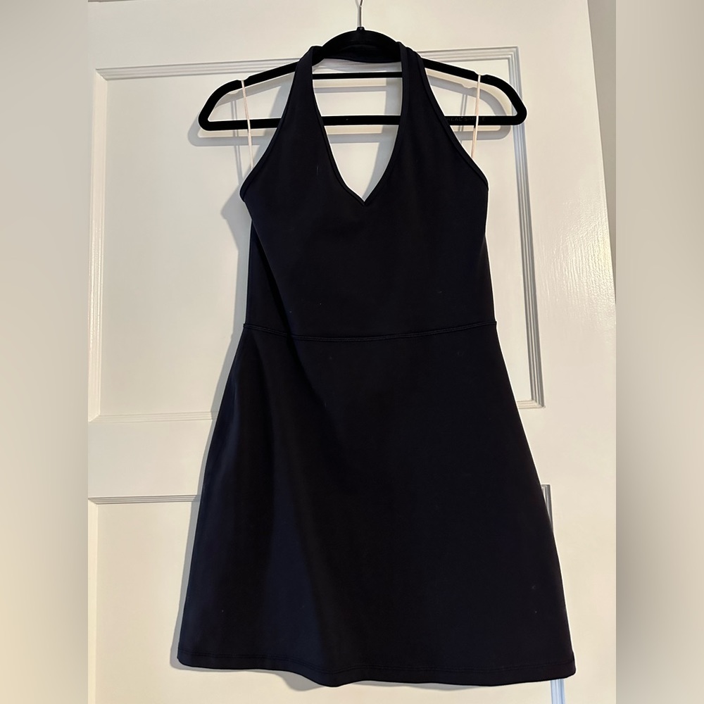 Aritzia Wilfred Free Halter Neck Dress